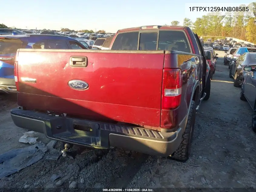 1FTPX12594NB08585 2004 Ford F-150 Lariat/Xl/Xlt