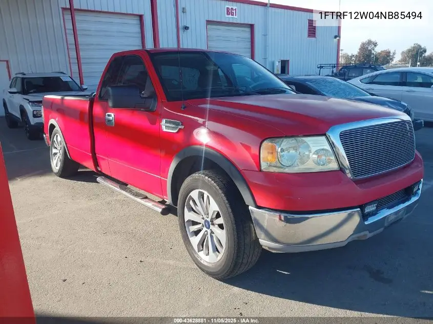 1FTRF12W04NB85494 2004 Ford F-150 Stx/Xl/Xlt
