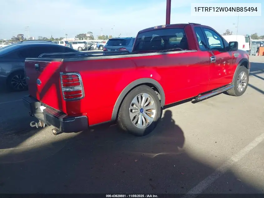 1FTRF12W04NB85494 2004 Ford F-150 Stx/Xl/Xlt