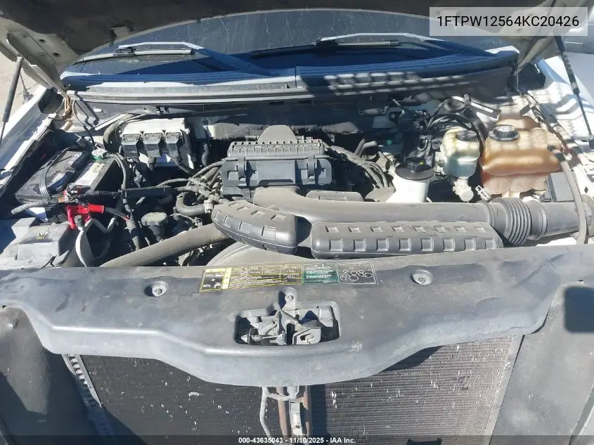 1FTPW12564KC20426 2004 Ford F-150 Lariat/Xlt