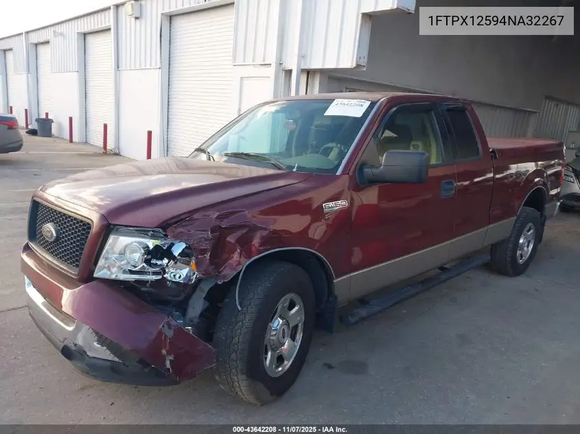 1FTPX12594NA32267 2004 Ford F-150 Lariat/Xl/Xlt