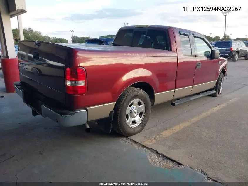1FTPX12594NA32267 2004 Ford F-150 Lariat/Xl/Xlt