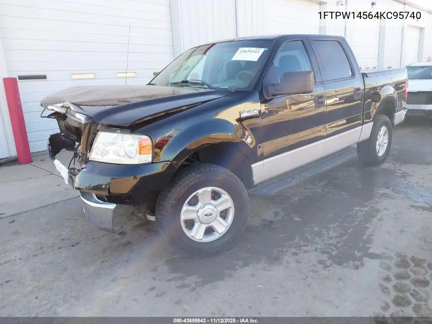 1FTPW14564KC95740 2004 Ford F-150 Fx4/Lariat/Xlt