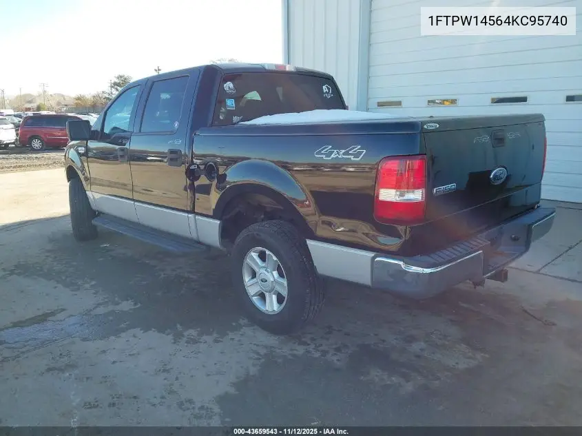 1FTPW14564KC95740 2004 Ford F-150 Fx4/Lariat/Xlt