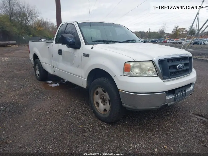 1FTRF12W94NC59429 2004 Ford F-150 Stx/Xl/Xlt