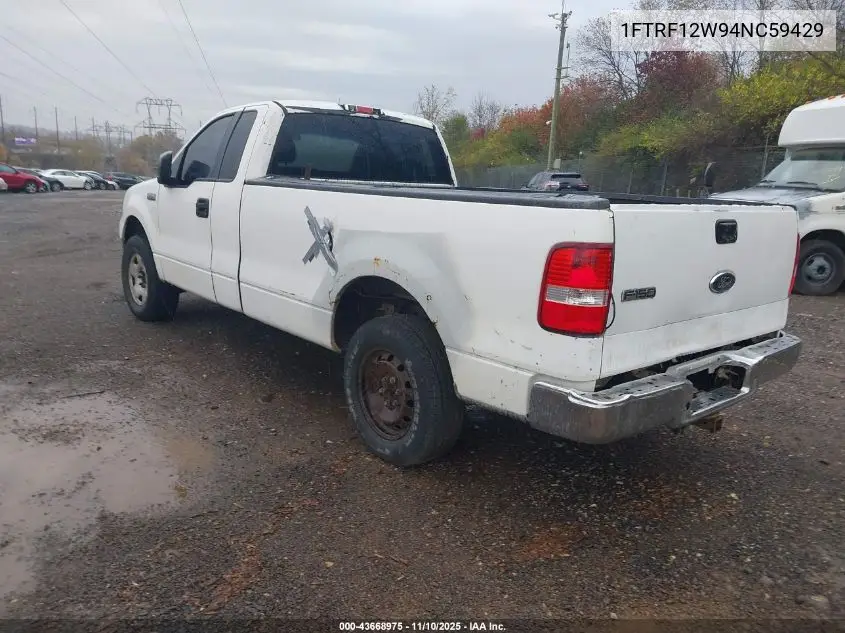 1FTRF12W94NC59429 2004 Ford F-150 Stx/Xl/Xlt