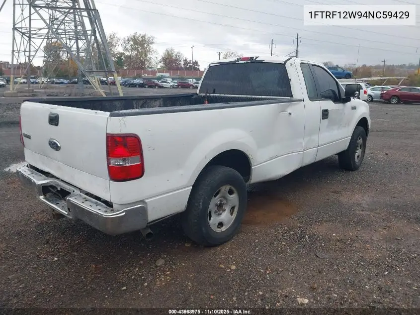 1FTRF12W94NC59429 2004 Ford F-150 Stx/Xl/Xlt