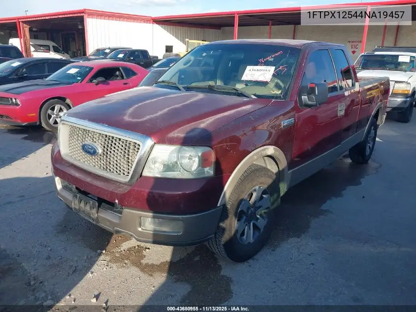 1FTPX12544NA19457 2004 Ford F-150 Lariat/Xl/Xlt