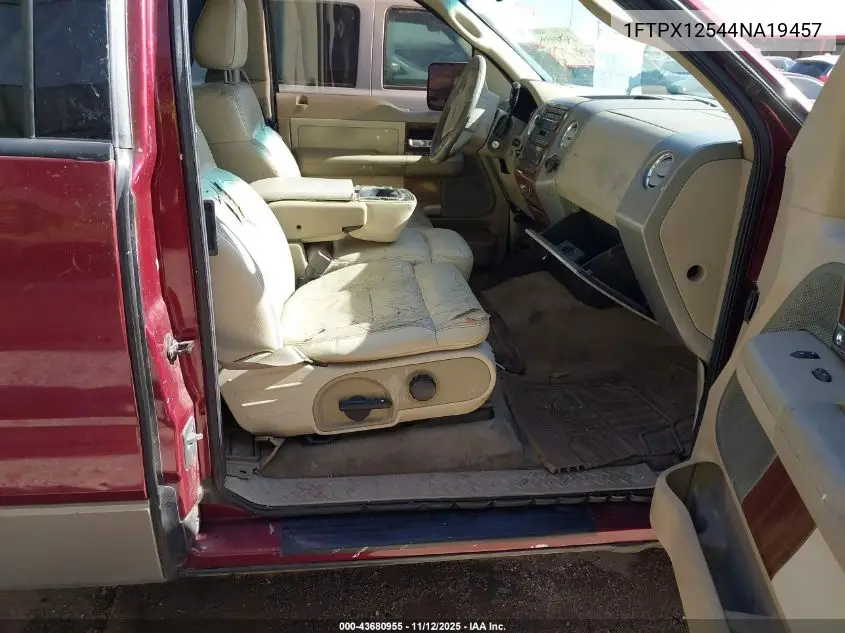 1FTPX12544NA19457 2004 Ford F-150 Lariat/Xl/Xlt