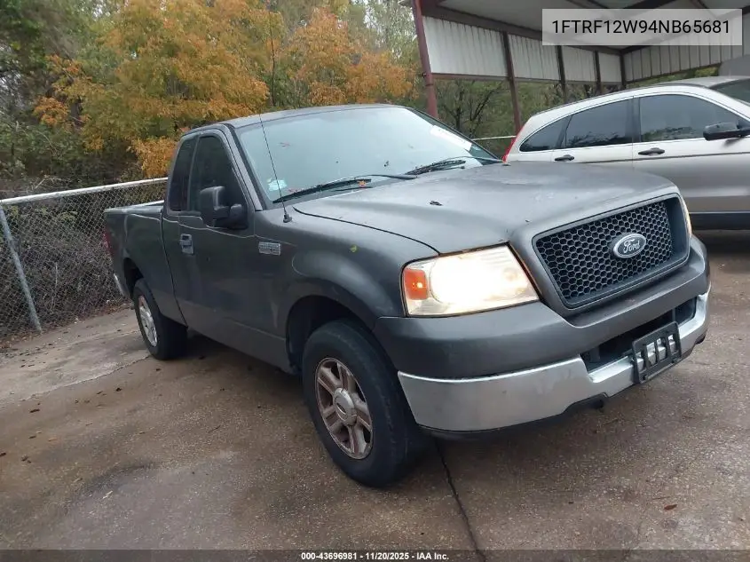 1FTRF12W94NB65681 2004 Ford F-150 Stx/Xl/Xlt