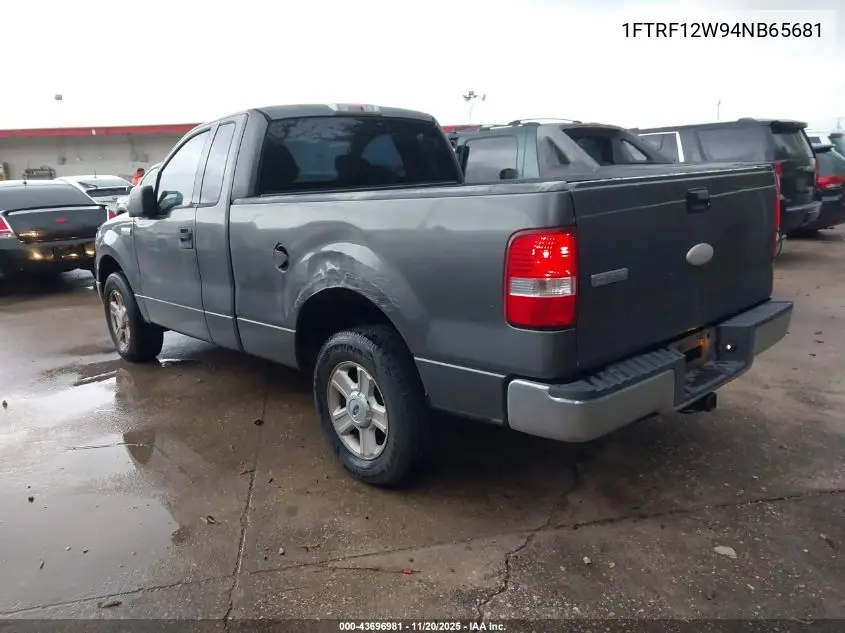 1FTRF12W94NB65681 2004 Ford F-150 Stx/Xl/Xlt