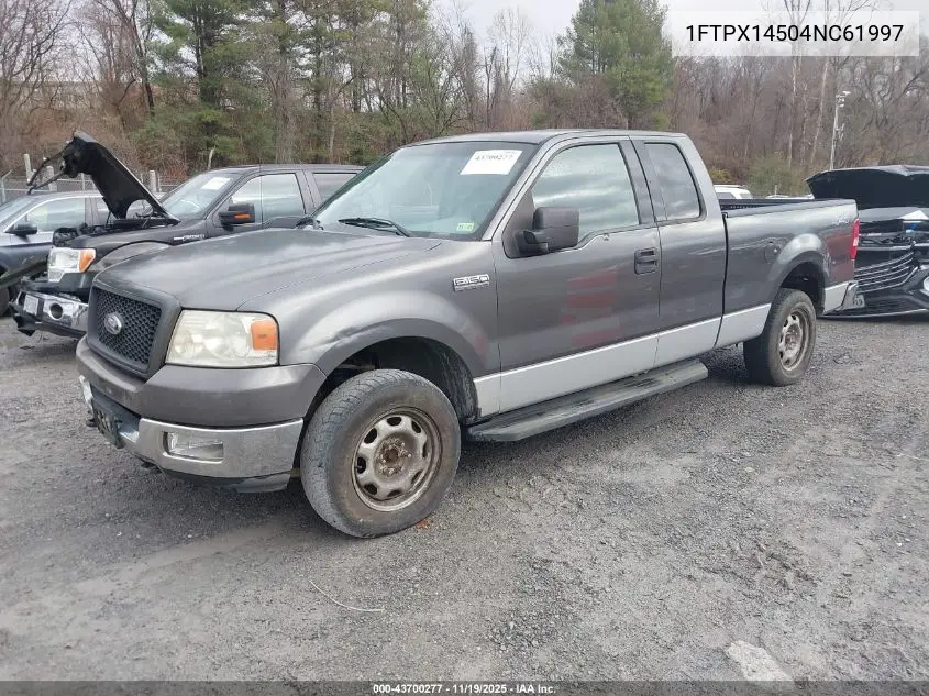 1FTPX14504NC61997 2004 Ford F-150 Fx4/Lariat/Xl/Xlt