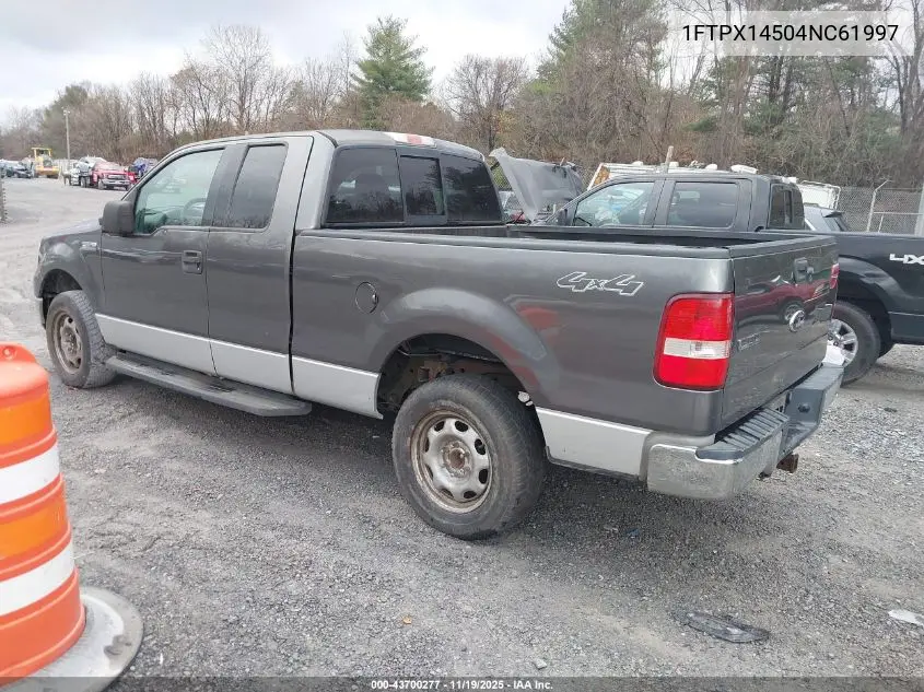 1FTPX14504NC61997 2004 Ford F-150 Fx4/Lariat/Xl/Xlt