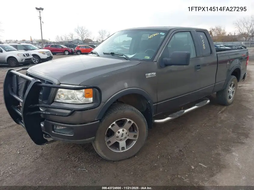 1FTPX14514FA27295 2004 Ford F-150 Fx4/Lariat/Xl/Xlt