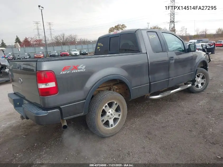 1FTPX14514FA27295 2004 Ford F-150 Fx4/Lariat/Xl/Xlt