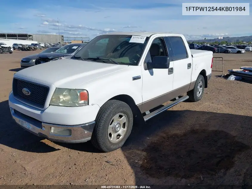 1FTPW12544KB01984 2004 Ford F-150 Lariat/Xlt
