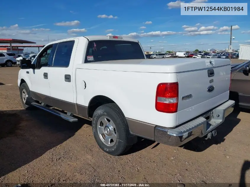 1FTPW12544KB01984 2004 Ford F-150 Lariat/Xlt
