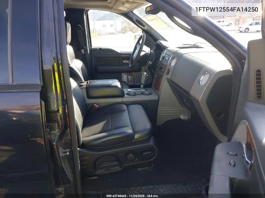 1FTPW12554FA14250 2004 Ford F-150 Lariat/Xlt