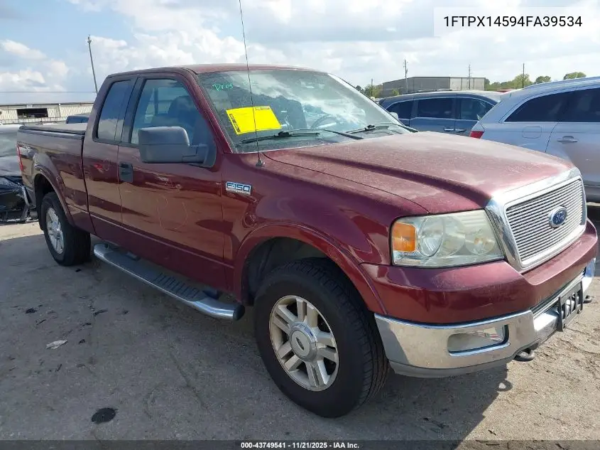 1FTPX14594FA39534 2004 Ford F-150 Fx4/Lariat/Xl/Xlt