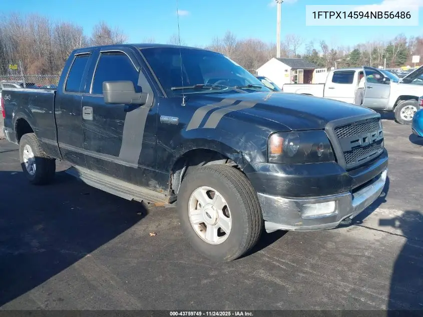 1FTPX14594NB56486 2004 Ford F-150 Fx4/Lariat/Xl/Xlt