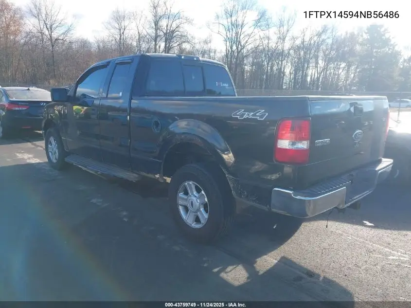 1FTPX14594NB56486 2004 Ford F-150 Fx4/Lariat/Xl/Xlt