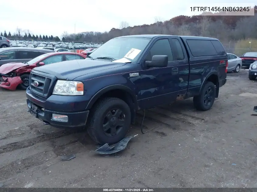 1FTRF14564NB63245 2004 Ford F-150 Fx4/Xl/Xlt