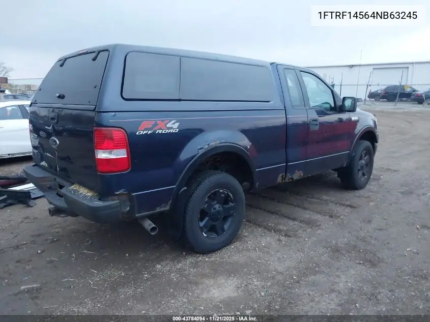 1FTRF14564NB63245 2004 Ford F-150 Fx4/Xl/Xlt
