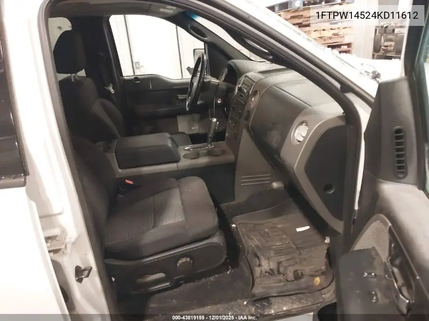 1FTPW14524KD11612 2004 Ford F-150 Fx4/Lariat/Xlt