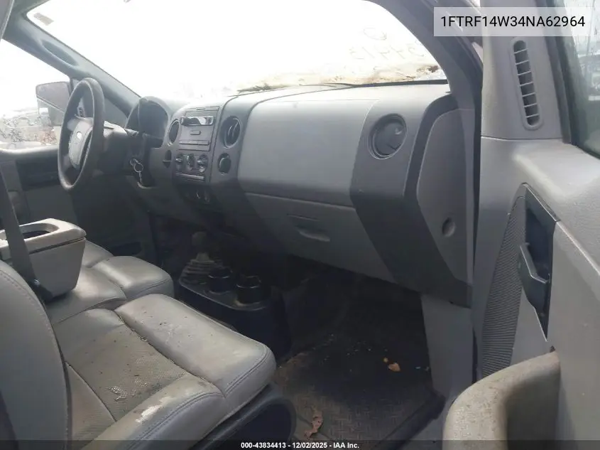 1FTRF14W34NA62964 2004 Ford F-150 Stx/Xl/Xlt