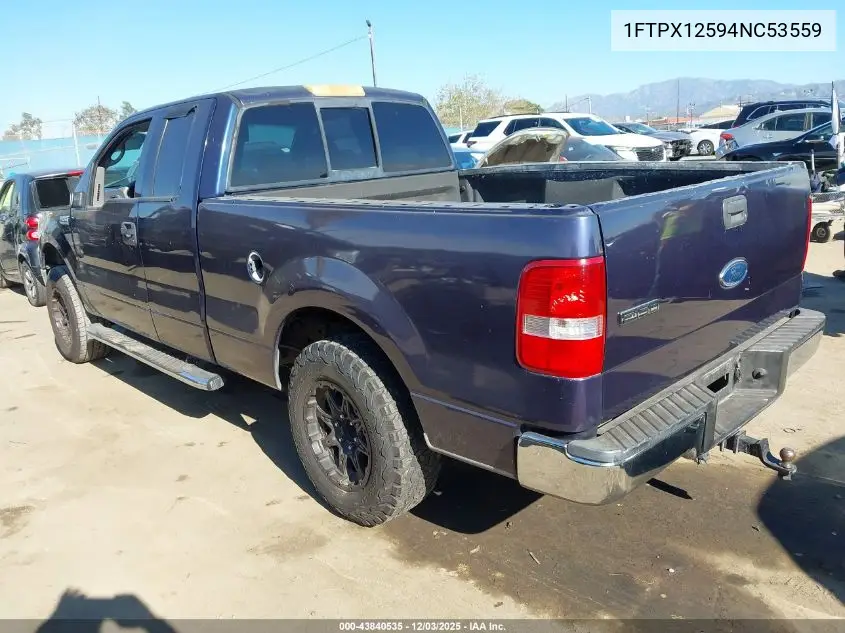 1FTPX12594NC53559 2004 Ford F-150 Lariat/Xl/Xlt