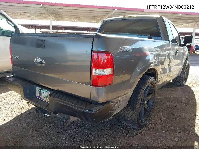 1FTRF12W84NB63212 2004 Ford F-150 Stx/Xl/Xlt
