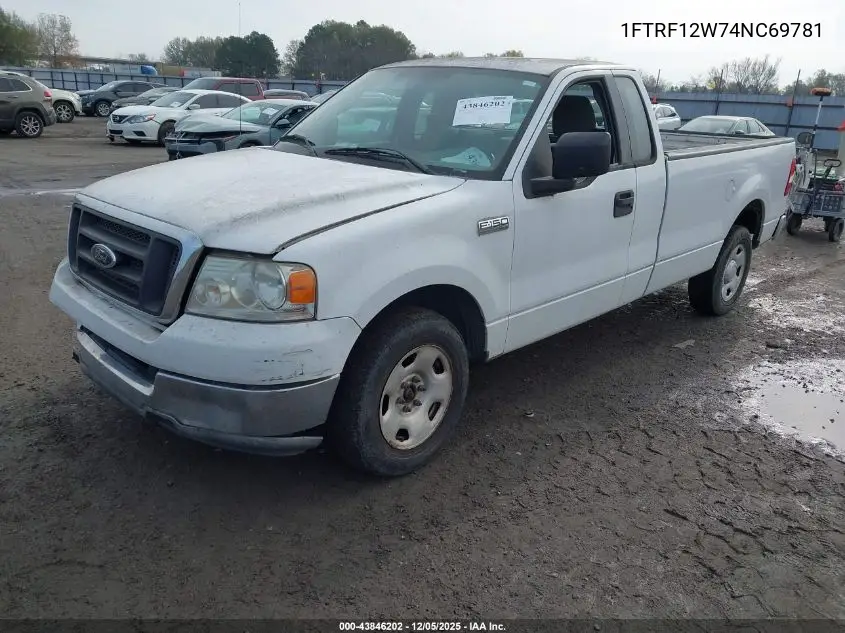 1FTRF12W74NC69781 2004 Ford F-150 Stx/Xl/Xlt
