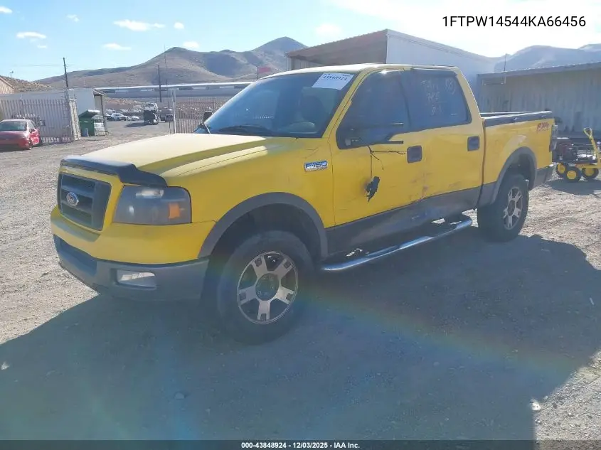 1FTPW14544KA66456 2004 Ford F-150 Fx4/Lariat/Xlt