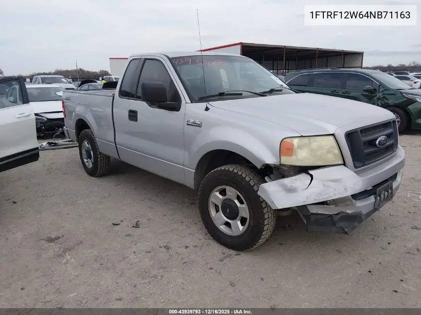 1FTRF12W64NB71163 2004 Ford F-150 Stx/Xl/Xlt
