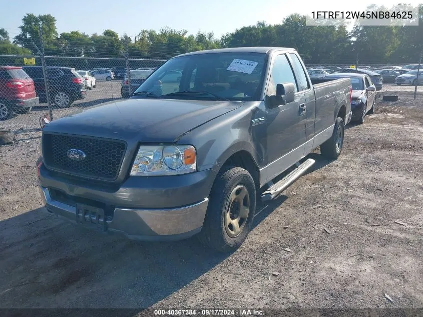 2005 Ford F-150 Stx/Xl/Xlt VIN: 1FTRF12W45NB84625 Lot: 40367384