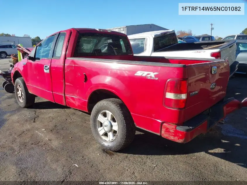 1FTRF14W65NC01082 2005 Ford F-150 Stx/Xl/Xlt