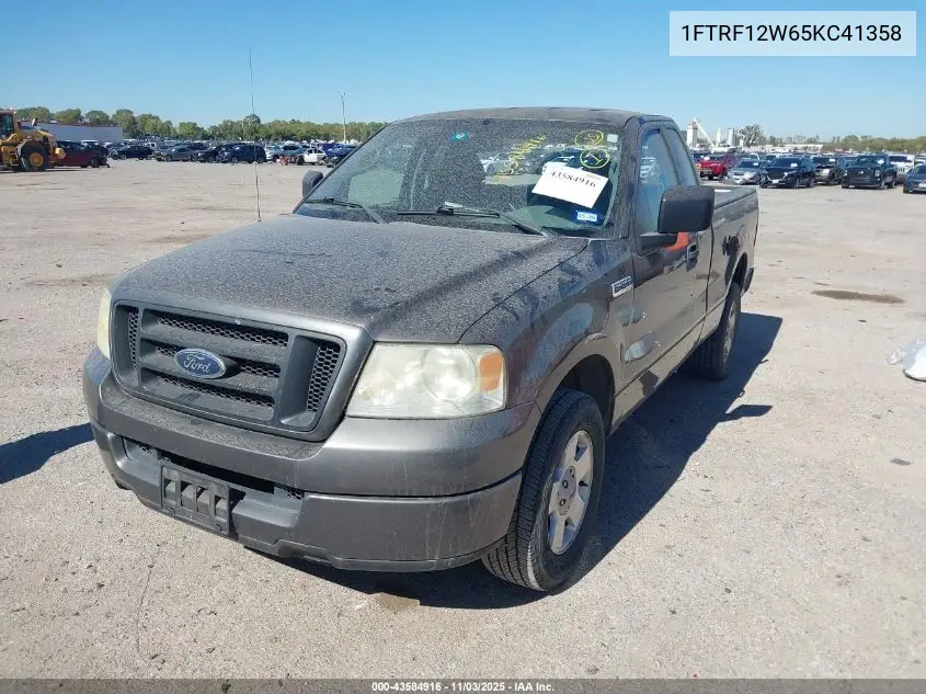 1FTRF12W65KC41358 2005 Ford F-150 Stx/Xl/Xlt