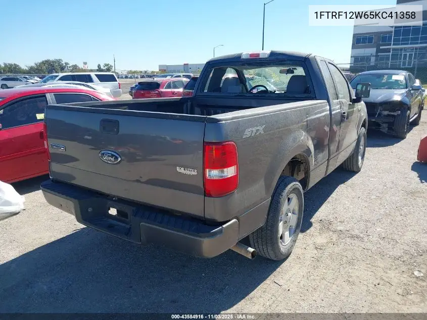 1FTRF12W65KC41358 2005 Ford F-150 Stx/Xl/Xlt