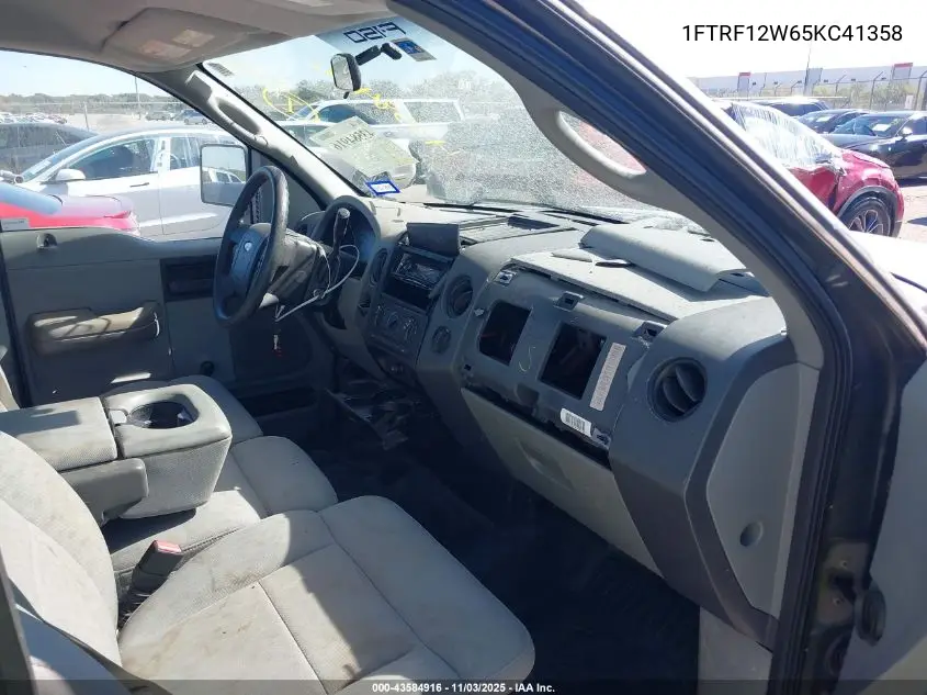 1FTRF12W65KC41358 2005 Ford F-150 Stx/Xl/Xlt