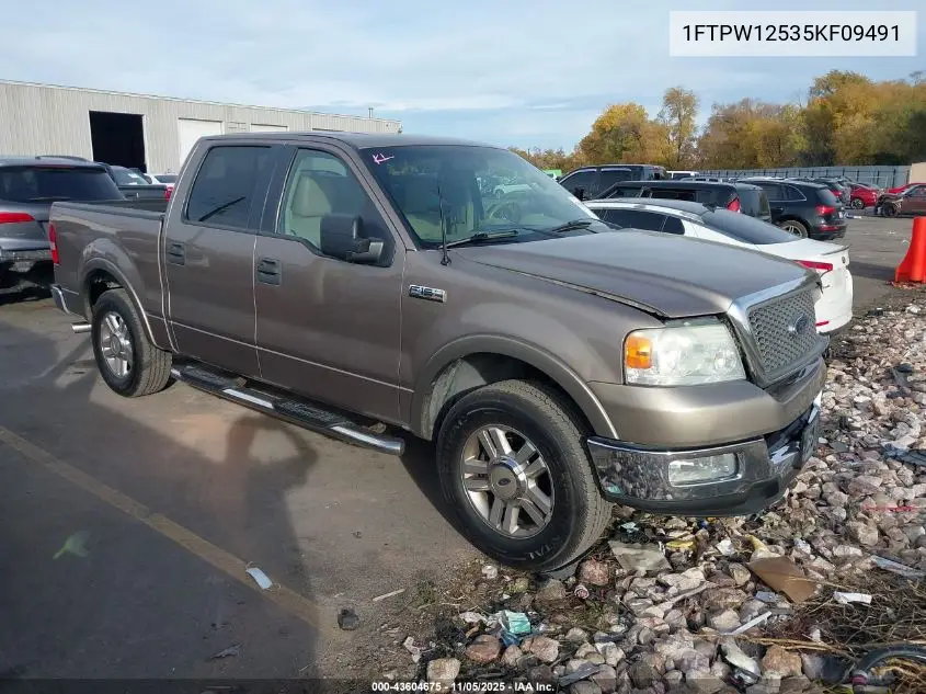 1FTPW12535KF09491 2005 Ford F-150 Lariat/Xlt
