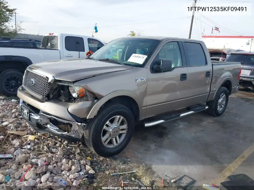 1FTPW12535KF09491 2005 Ford F-150 Lariat/Xlt