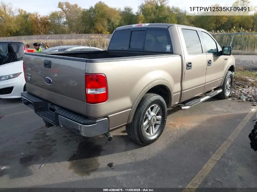 1FTPW12535KF09491 2005 Ford F-150 Lariat/Xlt