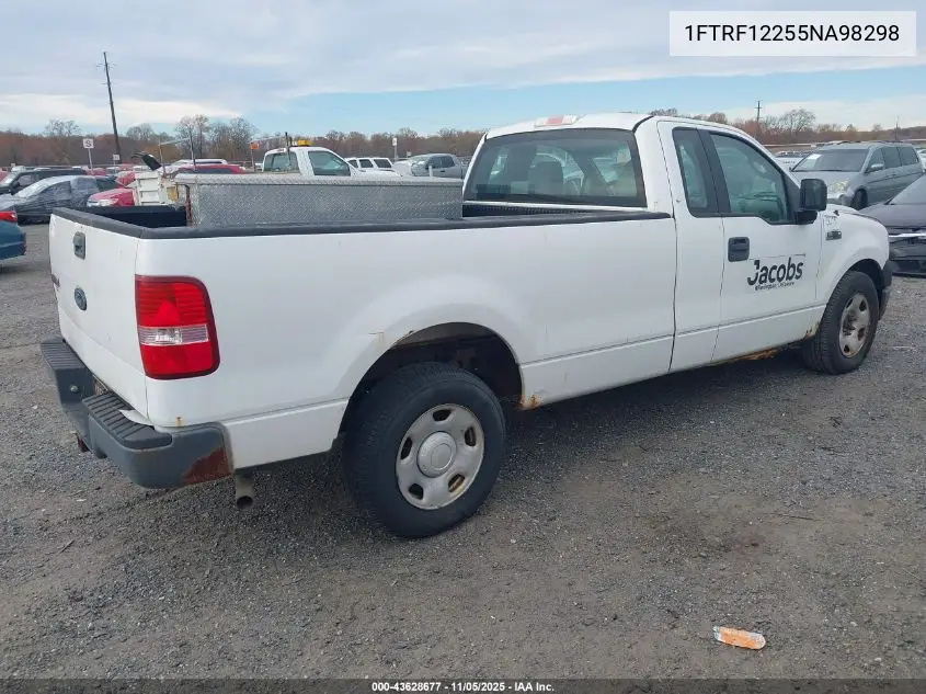 1FTRF12255NA98298 2005 Ford F-150 Stx/Xl/Xlt