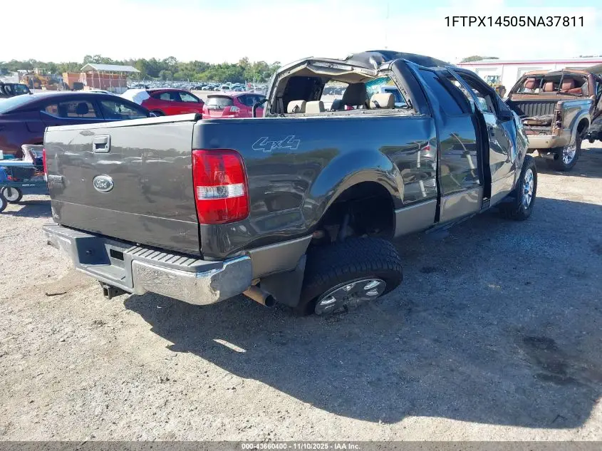 1FTPX14505NA37811 2005 Ford F-150 Fx4/Lariat/Xl/Xlt