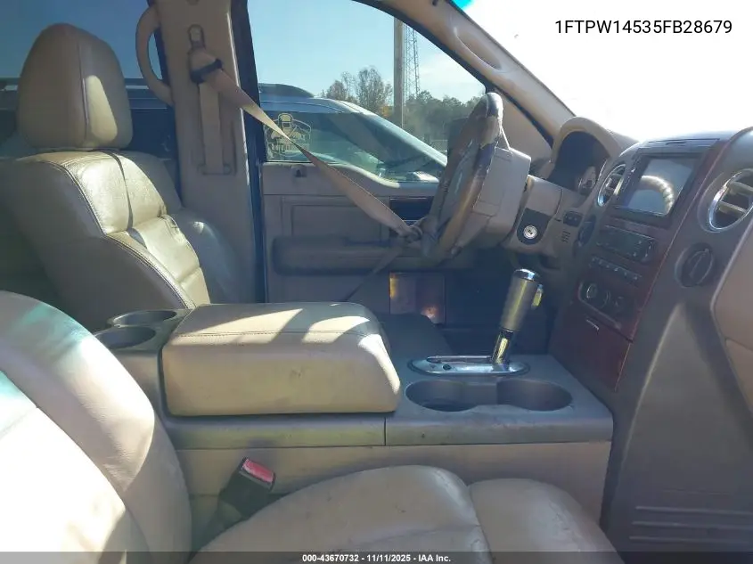 1FTPW14535FB28679 2005 Ford F-150 Fx4/Lariat/Xlt