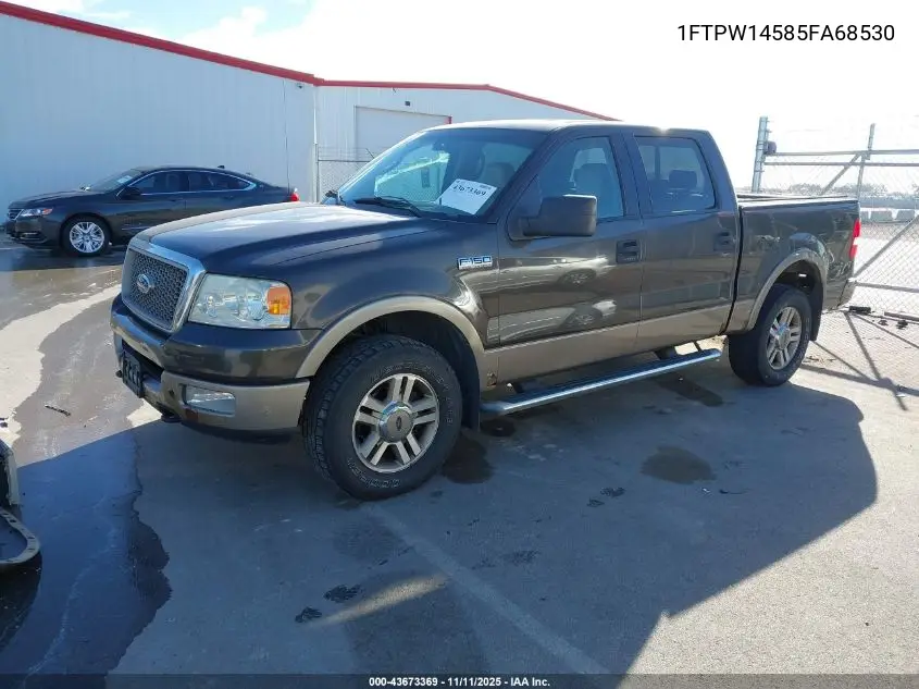 1FTPW14585FA68530 2005 Ford F-150 Fx4/Lariat/Xlt