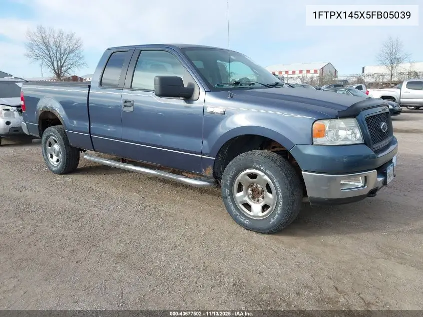 1FTPX145X5FB05039 2005 Ford F-150 Fx4/Lariat/Xl/Xlt