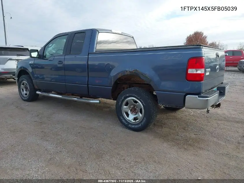 1FTPX145X5FB05039 2005 Ford F-150 Fx4/Lariat/Xl/Xlt