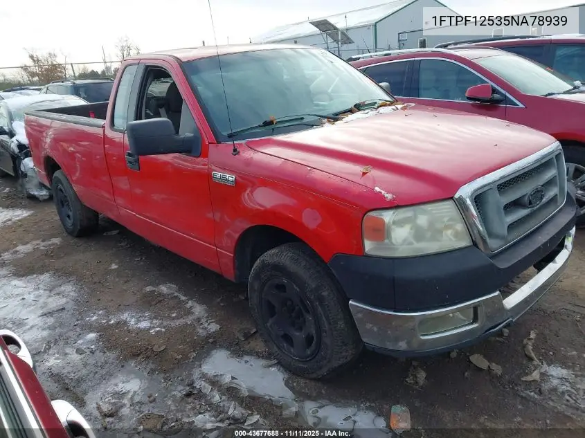 1FTPF12535NA78939 2005 Ford F-150 Xl/Xlt