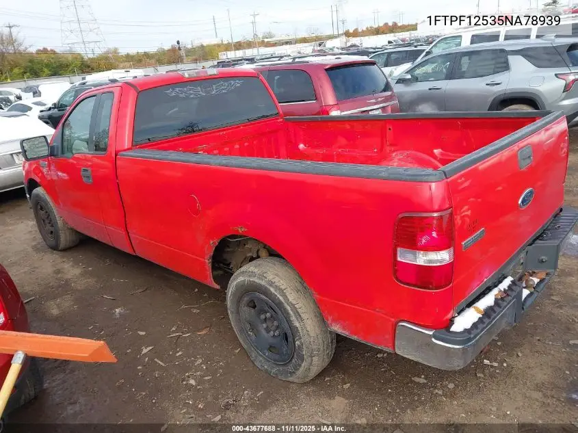1FTPF12535NA78939 2005 Ford F-150 Xl/Xlt